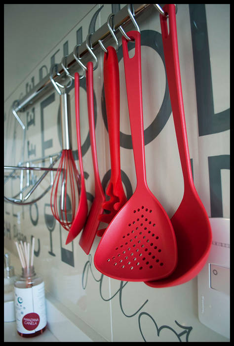 Departamento en Punta del Este , Diseñadora Lucia Casanova Diseñadora Lucia Casanova Kitchen Kitchen utensils