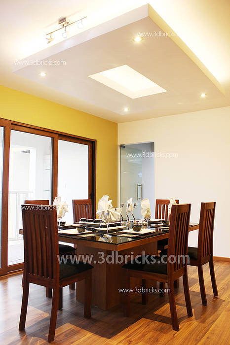 Interiors, 3DBricks 3DBricks Modern dining room