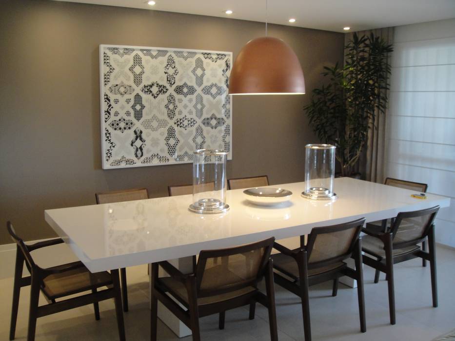 Apartamento residencial - The Gift, Benassi & Seppe Benassi & Seppe Salas de jantar modernas
