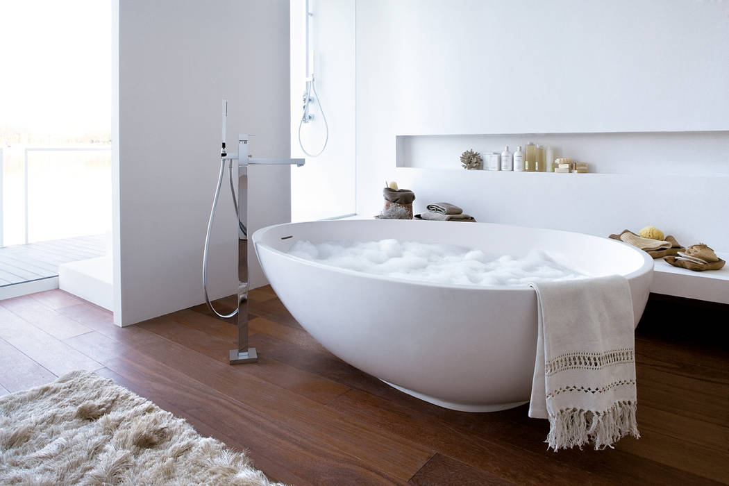 Vov bathtub, Mastella - Italian Bath Fashion Mastella - Italian Bath Fashion Ванная комната в стиле модерн Полиэстер Коричневый Ванны и душевые