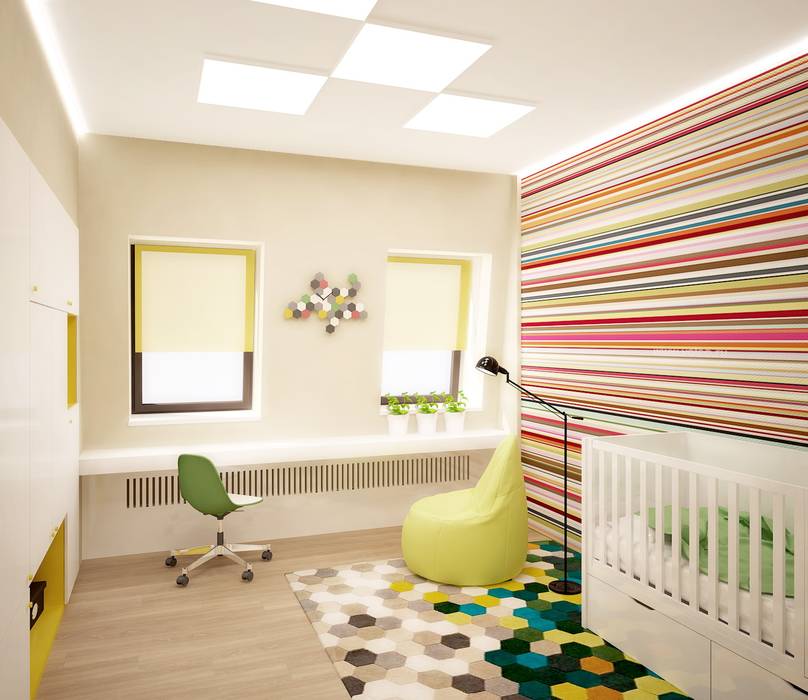 Лофт с антресолью, ООО "Студио-ТА" ООО 'Студио-ТА' Nursery/kid’s room