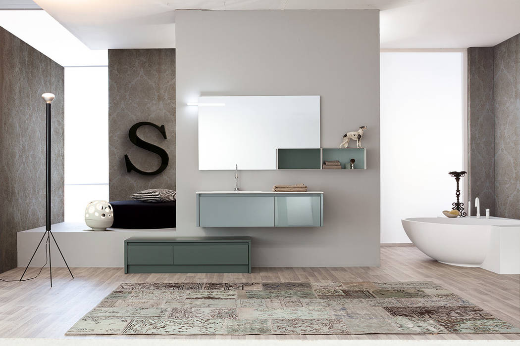 Tender collection Mastella - Italian Bath Fashion Bagno moderno MDF