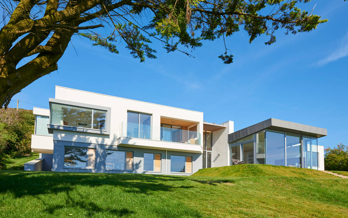 Sandhills Exterior Barc Architects Rumah Modern
