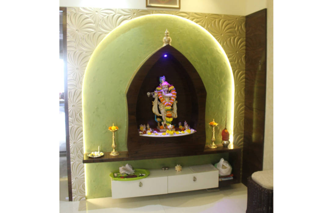 Mr.Pramod Chaudhary at Cosmos Horrizon, UNIQUE DESIGNERS & ARCHITECTS UNIQUE DESIGNERS & ARCHITECTS Modern living room Purple,Interior design,Building,Temple,Church,Chapel,Holy places,Arch,Art,Room