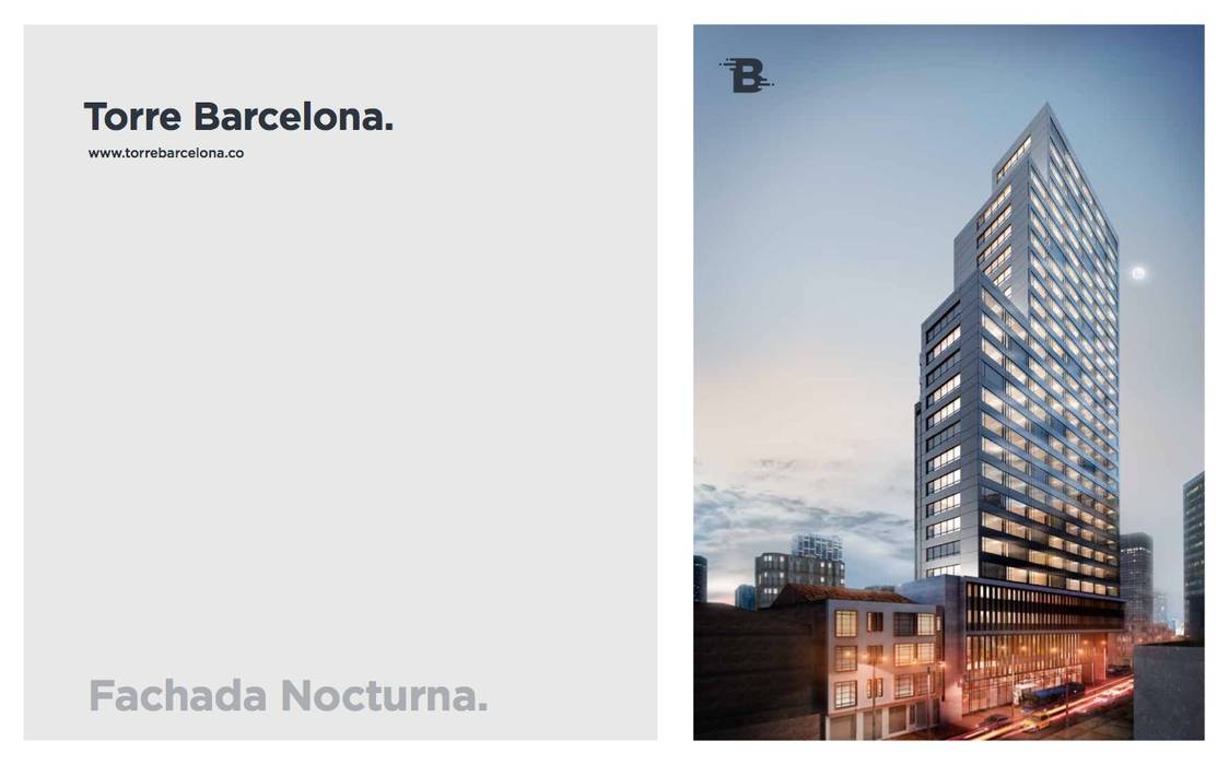 Torre Barcelona HMA Desarrolladores De Proyectos Casas modernas