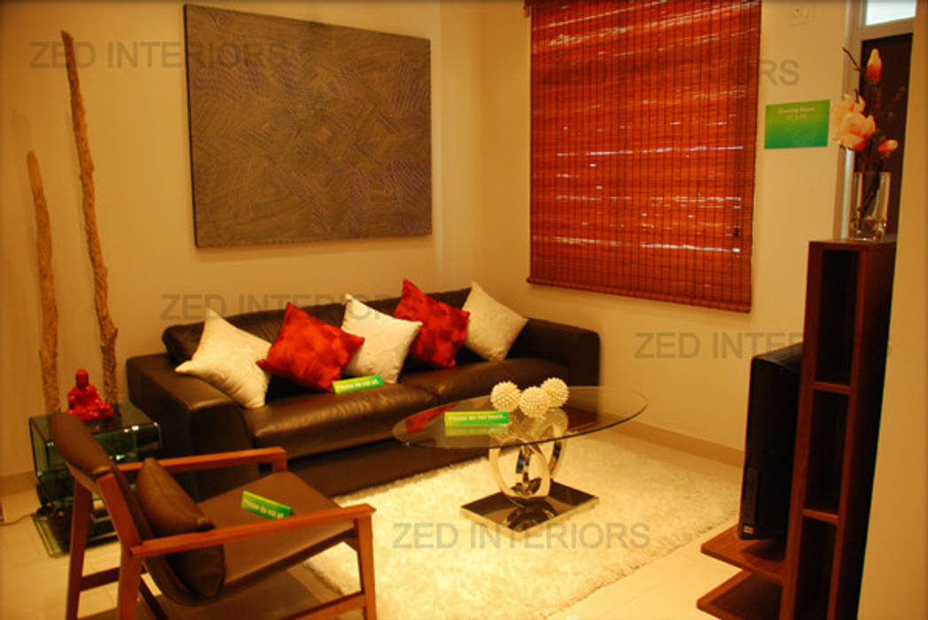 Living Area Designs, ZED Associates Pvt. Ltd. ZED Associates Pvt. Ltd. Modern living room