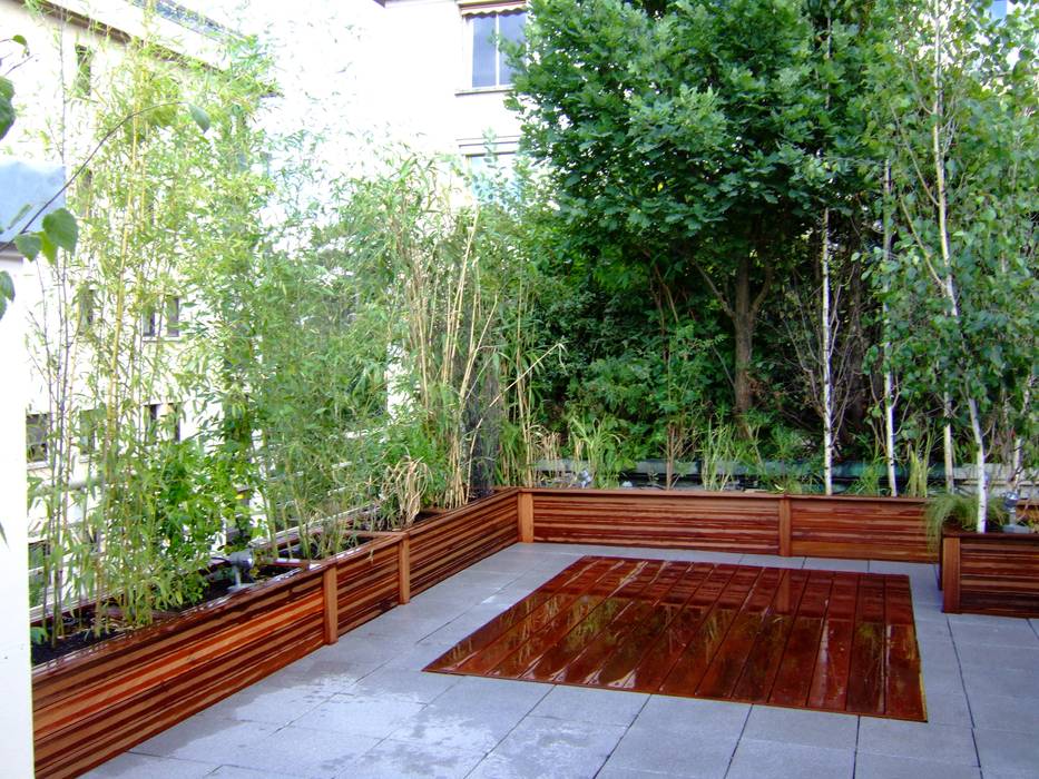 Terrasses et Balcons, Scènes d'extérieur Scènes d'extérieur Modern balcony, veranda & terrace