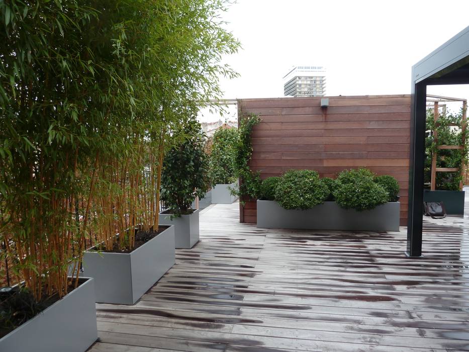 Terrasses et Balcons, Scènes d'extérieur Scènes d'extérieur Modern balcony, veranda & terrace