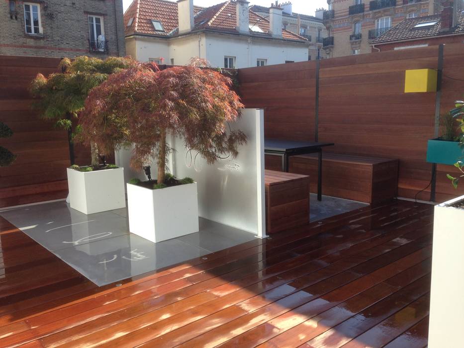 Terrasses et Balcons, Scènes d'extérieur Scènes d'extérieur Nowoczesny balkon, taras i weranda