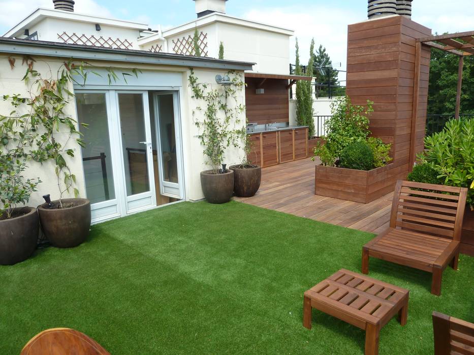 Terrasses et Balcons, Scènes d'extérieur Scènes d'extérieur Modern terrace