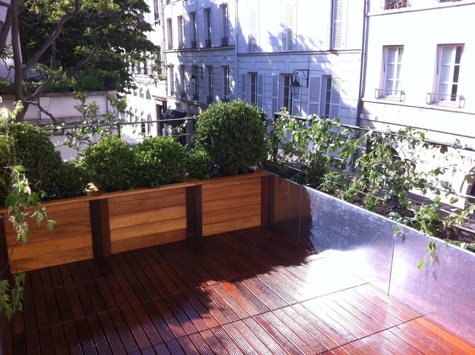 Terrasses et Balcons, Scènes d'extérieur Scènes d'extérieur Modern balcony, veranda & terrace