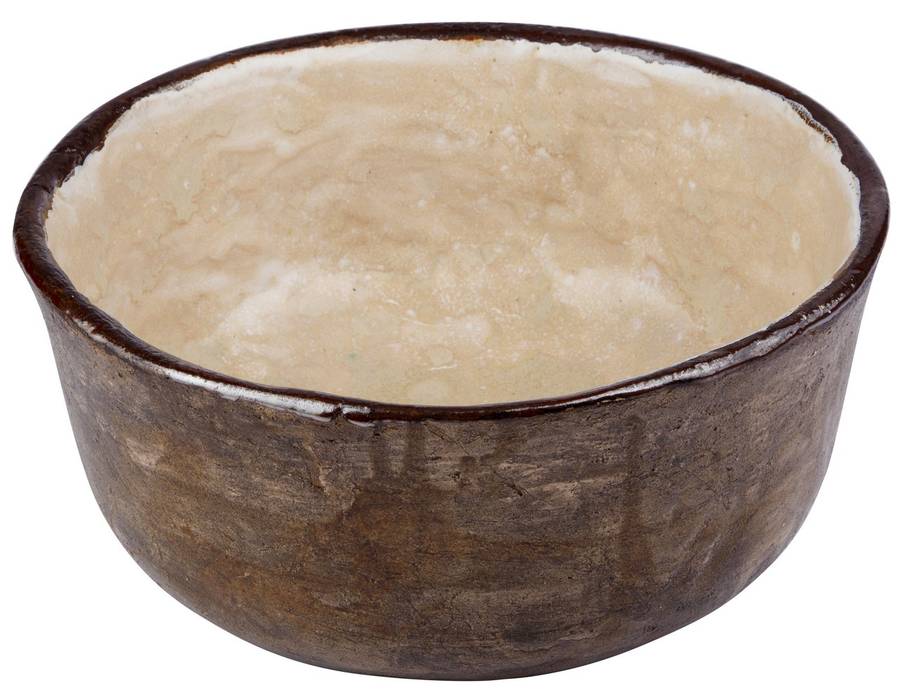 Waschbecken aus ton in cremefarbe florisa badezimmerwaschbecken keramik