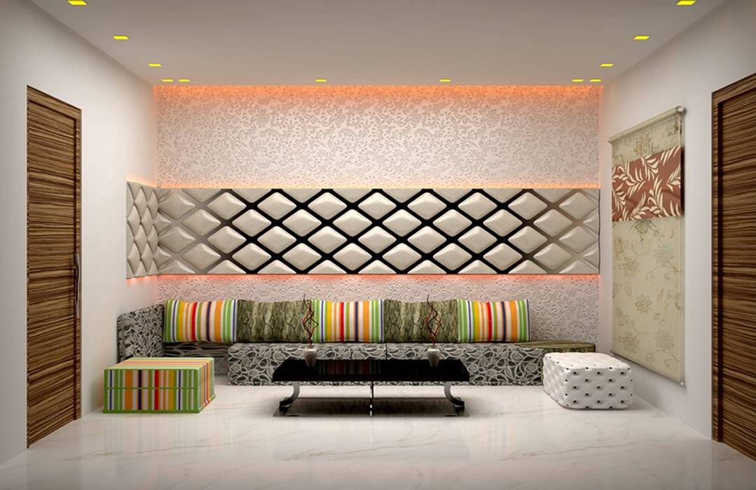 Living Area Designs, Royal Rising Interiors Royal Rising Interiors Modern living room Building,Property,Furniture,Couch,Decoration,Comfort,Wood,Table,Orange,Textile