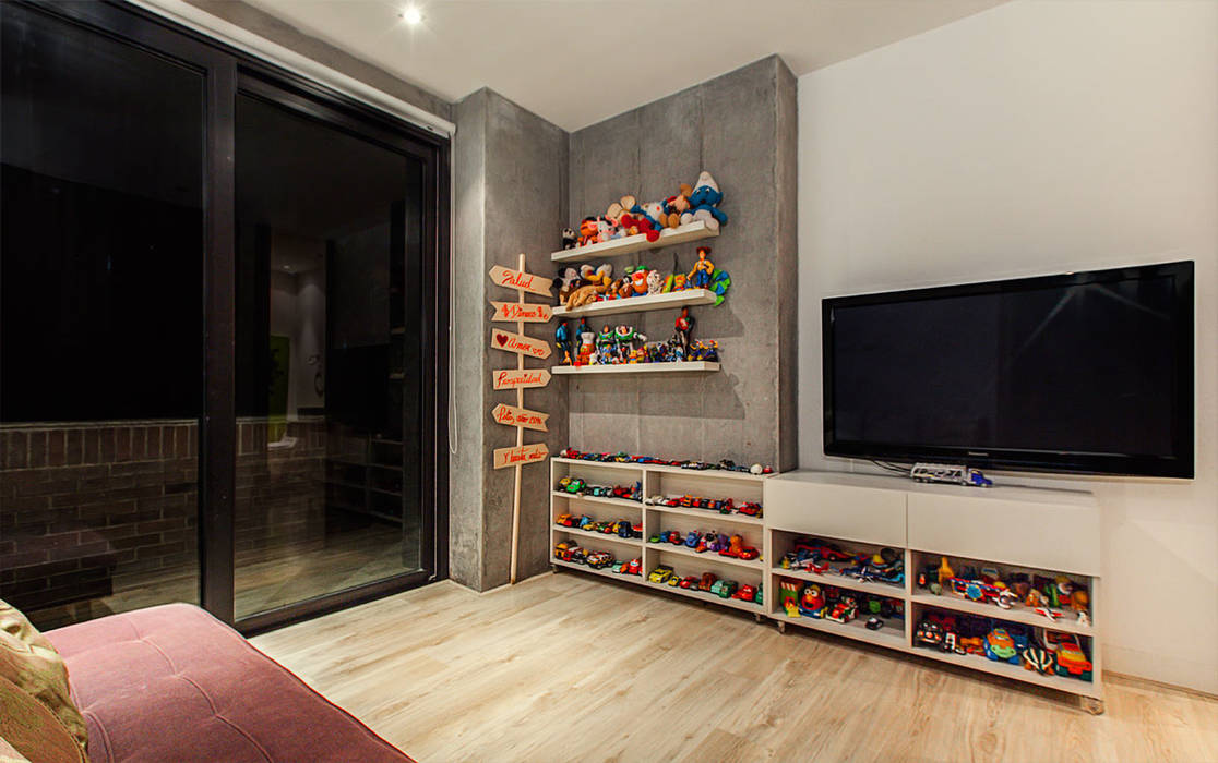 Habitacion de juegos Cristina Cortés Diseño y Decoración Dormitorios infantiles de estilo moderno Juguetes