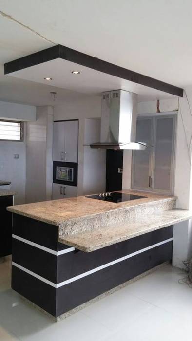 Cocinas modernas de artesanía ceramica y madera moderno | homify