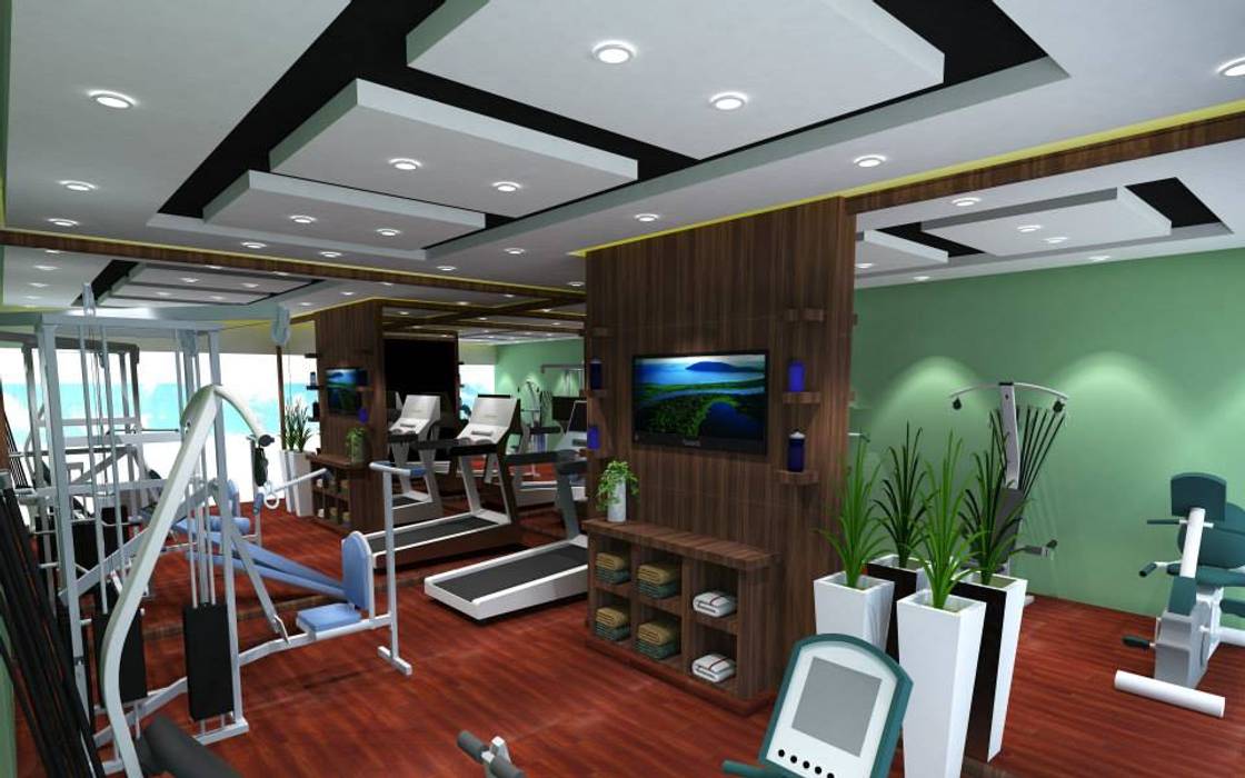 Interiors , riiTiH Architects riiTiH Architects Modern gym