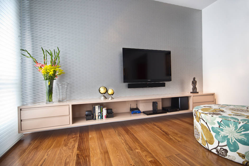 Apartamento Jardins, MCC Arquitetura MCC Arquitetura Modern Living Room