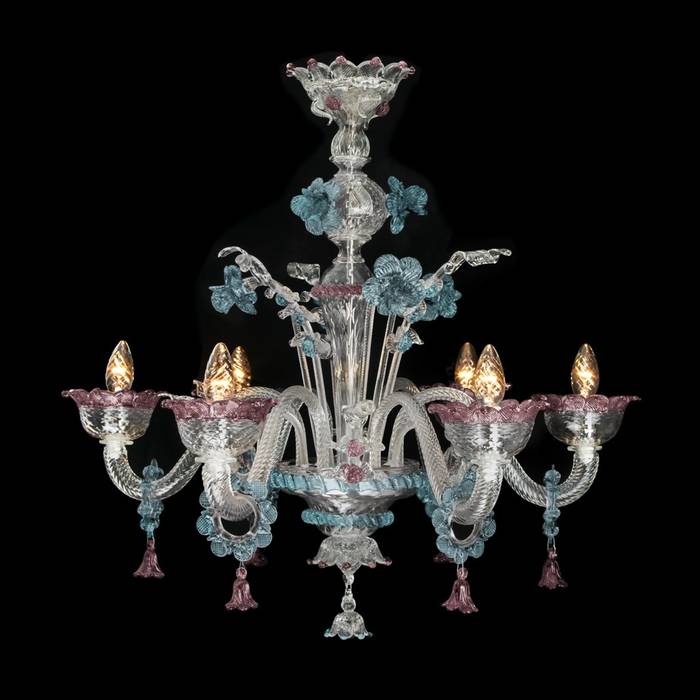 Lampadari Classici Veneziani, SogniDiCristallo SogniDiCristallo Classic style living room Glass Lighting