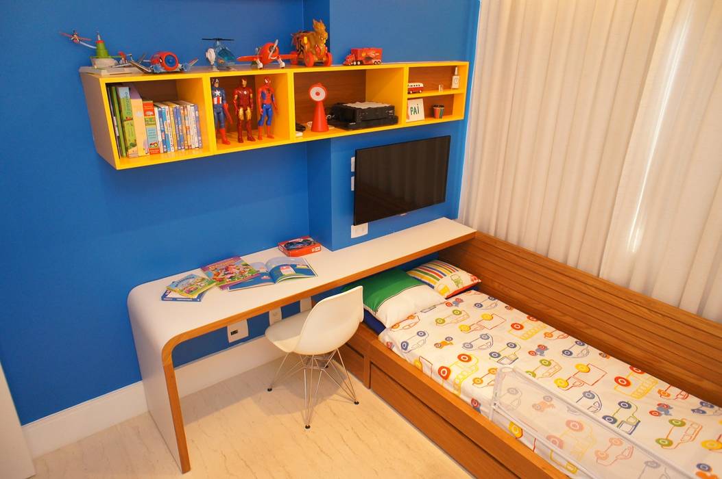 Residência Botafogo 03, Adoro Arquitetura Adoro Arquitetura Nursery/kid’s room Wood Wood effect