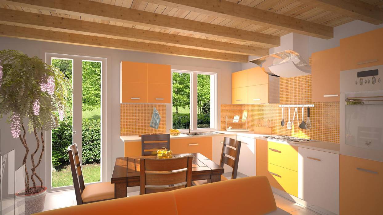 Interni Per Villette A Schiera Di Renderista It Homify