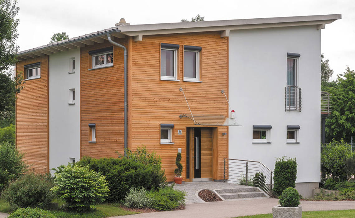 Musterhaus Falkenberg 139, Skapetze Lichtmacher Skapetze Lichtmacher Modern Houses