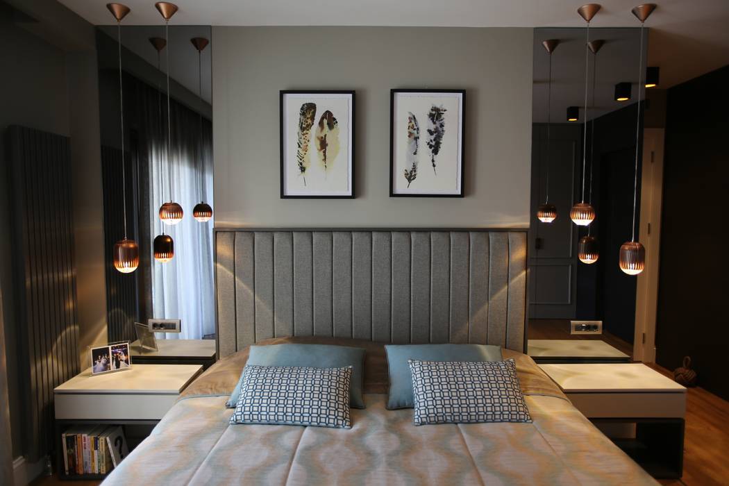 EIY HOUSE Esra Kazmirci Mimarlik Modern style bedroom