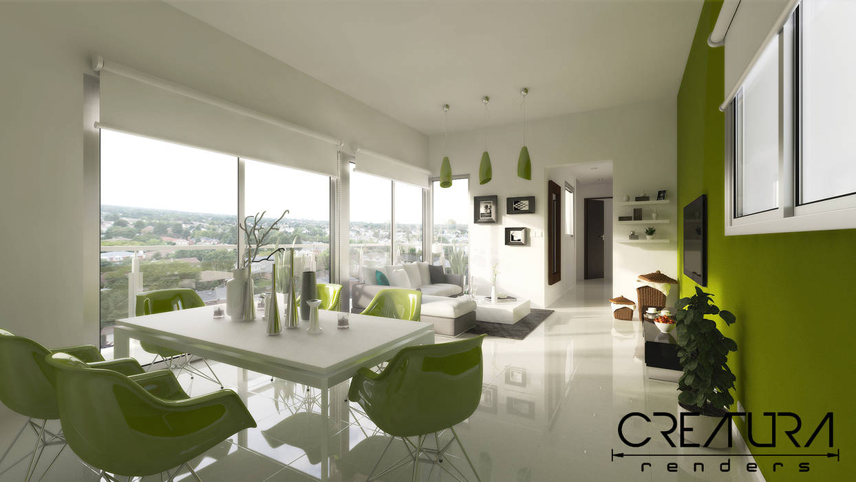 Galeria 2, Creatura Renders Creatura Renders Living room