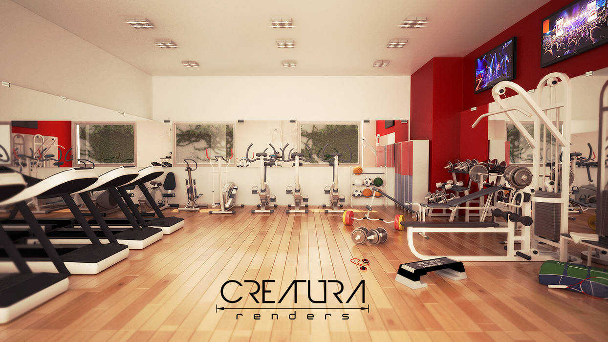 Galeria 2, Creatura Renders Creatura Renders Klassieke fitnessruimtes