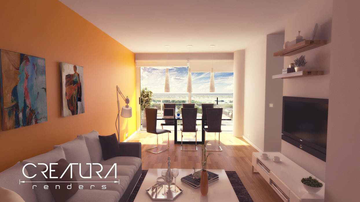 Galeria 2, Creatura Renders Creatura Renders Living room