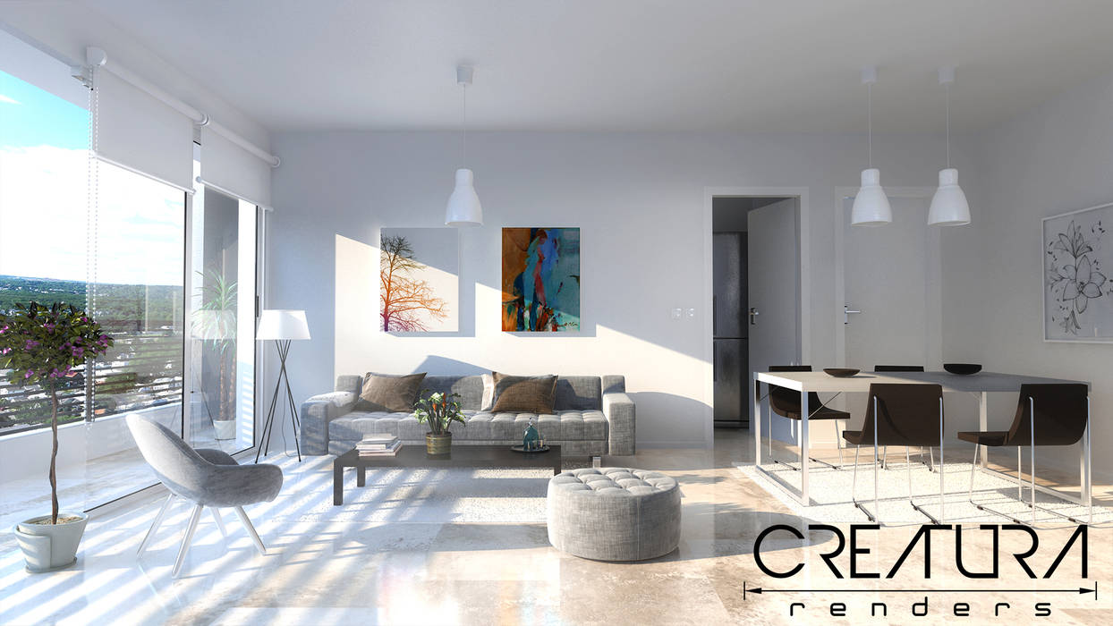 Galeria 2, Creatura Renders Creatura Renders Classic style living room