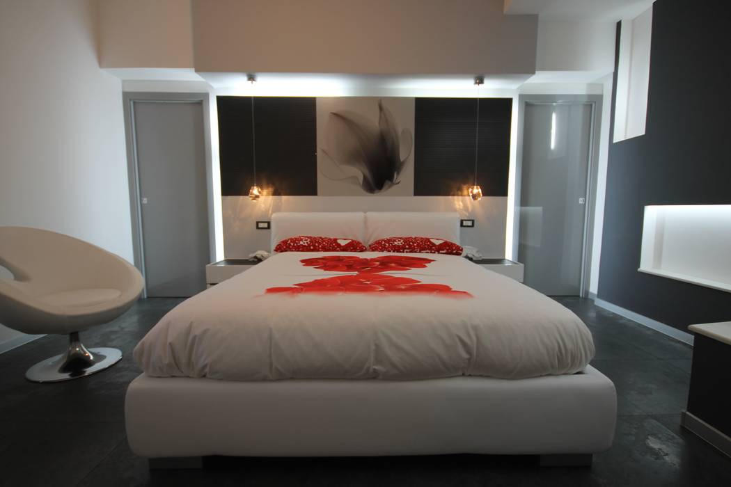 Luxury Home, Studio Ferlenda Studio Ferlenda Modern Yatak Odası