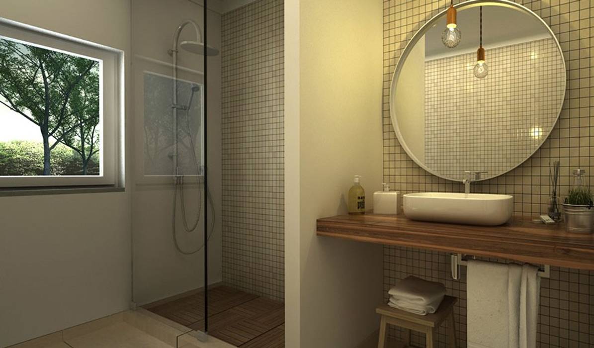 homify Modern Bathroom