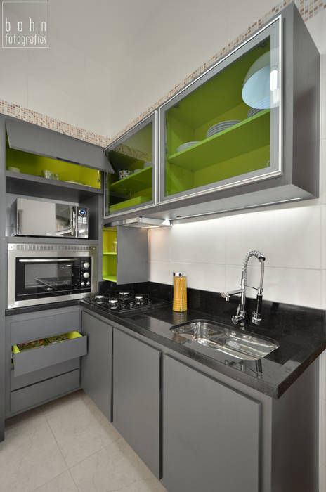 Equilibrio de cores , Bethina Wulff Bethina Wulff Modern kitchen