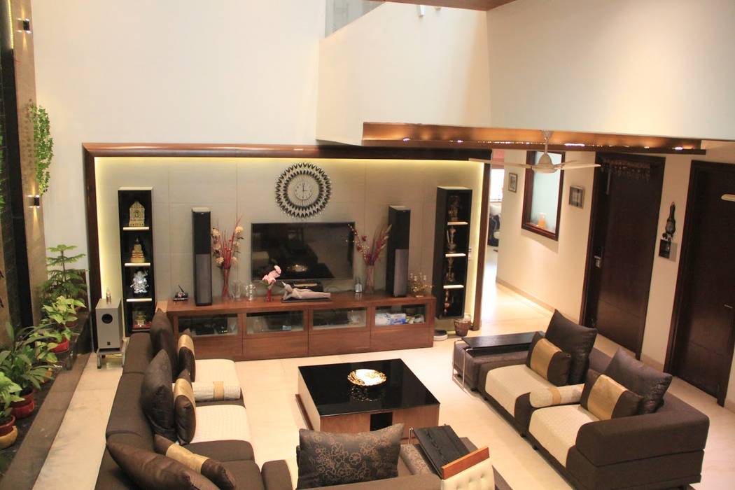 Bansal Residence, Studio Ezube Studio Ezube Modern living room