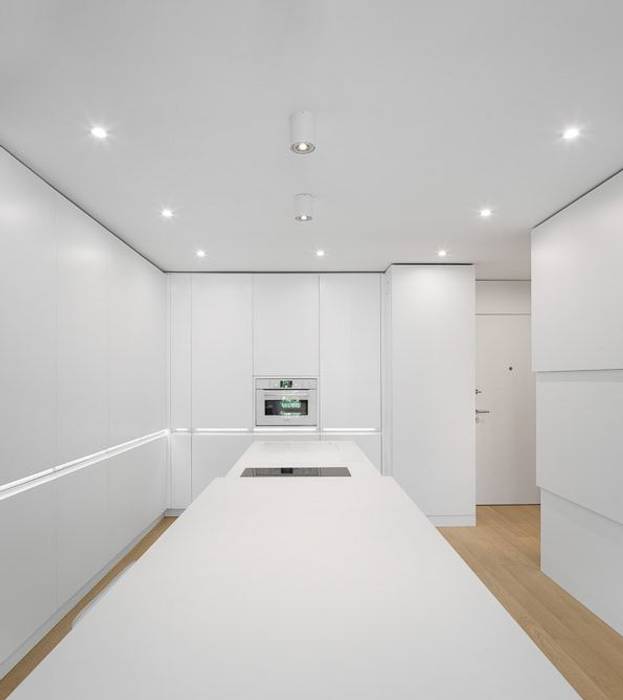 Apartamento Lisboa, Ana Maria Timóteo _ arquitecta Ana Maria Timóteo _ arquitecta Cocinas de estilo minimalista