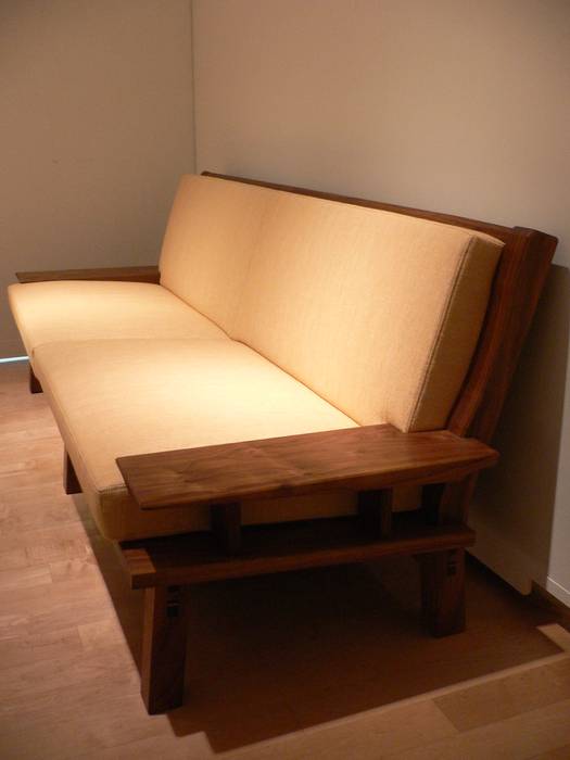 flat-sofa, Loop order furniture Loop order furniture Livings de estilo moderno Madera Acabado en madera Salas y sillones