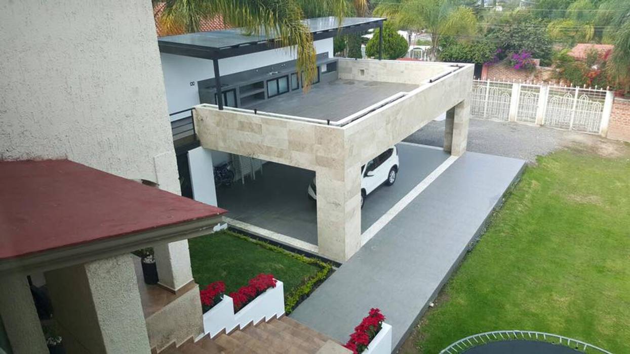 TERRAZA CAJITITLAN, Arki3d Arki3d Balcones y terrazas modernos