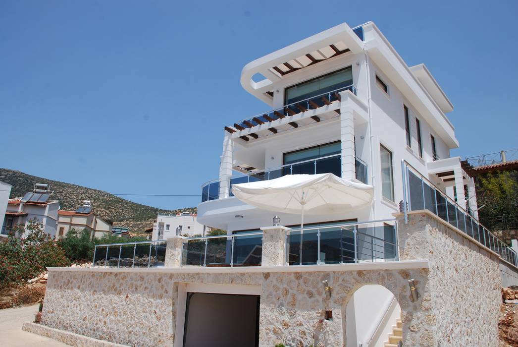 VILLA SELIN, SAYTAS SABUNCUOGLU YAPI VE TIC.LTD.STI. SAYTAS SABUNCUOGLU YAPI VE TIC.LTD.STI. Casas modernas