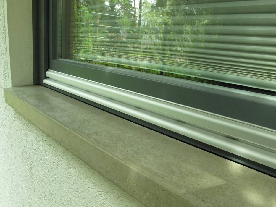 Concrete windowsills Betoniu GmbH Classic style windows & doors Windows