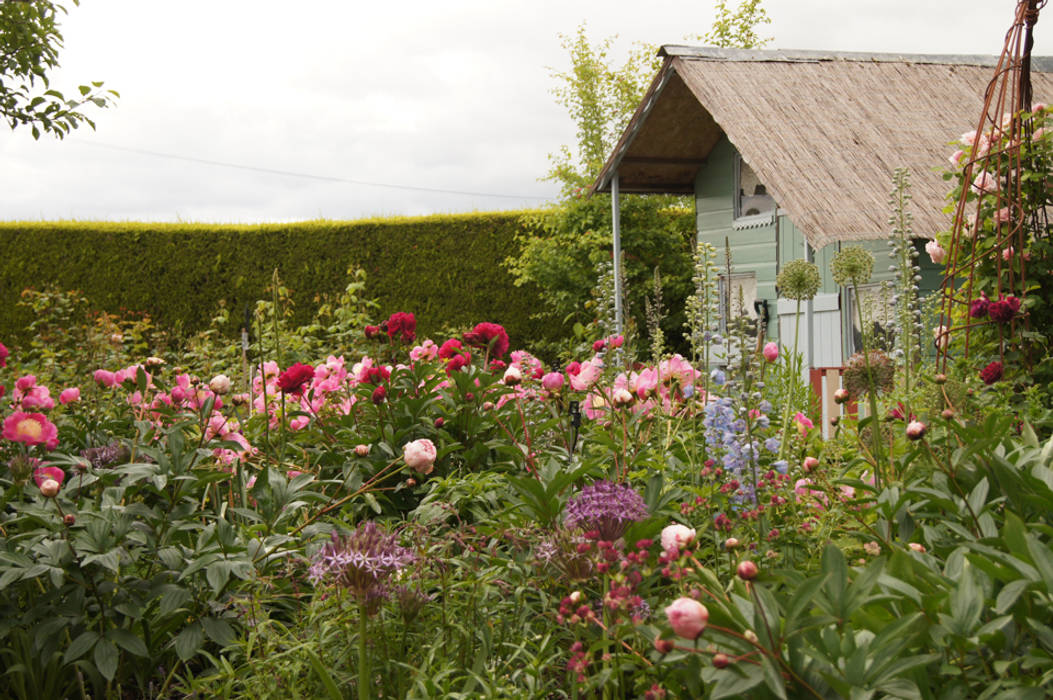 English Country Garden Yorkshire Gardens Rustic style garden