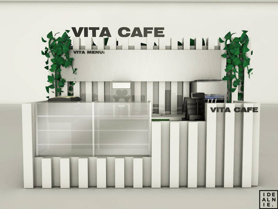 VITA CAFE - Stoisko gastronomiczne IDEALNIE Pracownia Projektowa