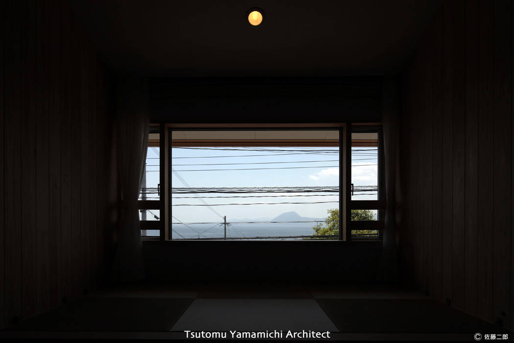 とけあういえ, 山道勉建築 山道勉建築 Living room Wood Wood effect