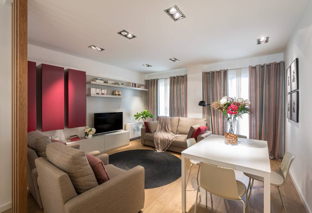  Living room by Laura Yerpes Estudio de Interiorismo, Modern   