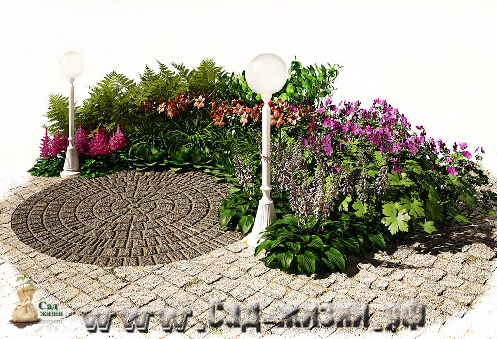 Теневые цветники, Сад Жизни Сад Жизни Modern style gardens