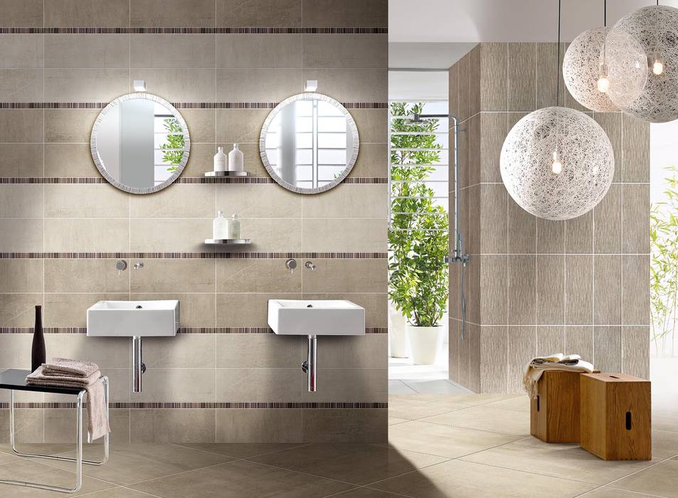 MINIMAL MOKA CERAMICHE BRENNERO SPA Bagno moderno Ceramica