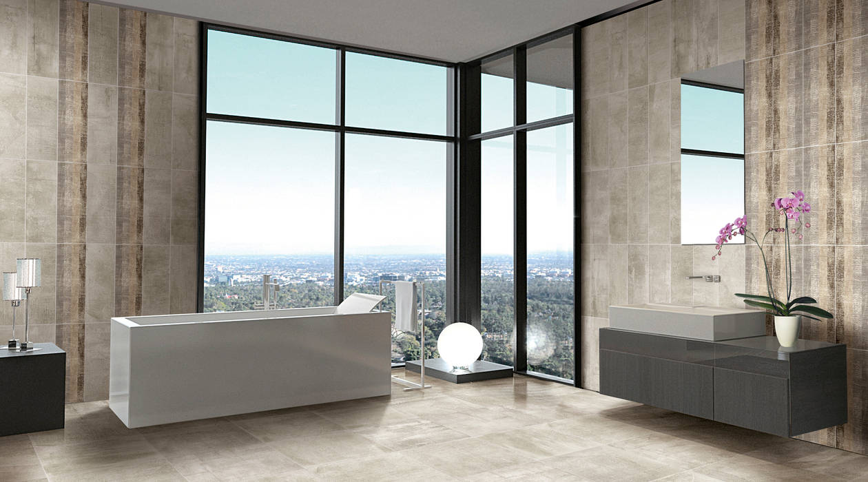 CONCRETE, CERAMICHE BRENNERO SPA CERAMICHE BRENNERO SPA Spa in stile industriale