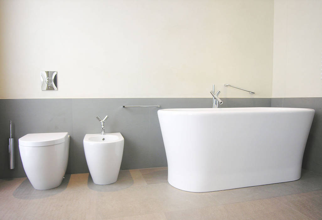 Design essenziale, PAZdesign PAZdesign Minimalist style bathrooms