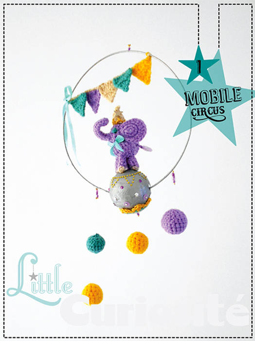 ★ Les Hochets et autres Doudous ★, Little Curiosité Little Curiosité Cuartos infantiles de estilo ecléctico Lana Naranja Accesorios y decoración