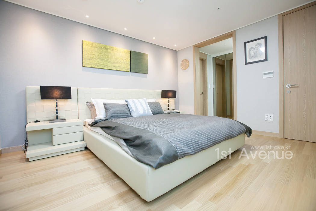 은은한 고급스러움을 표현한 녹번동 인테리어 퍼스트애비뉴 모던스타일 침실