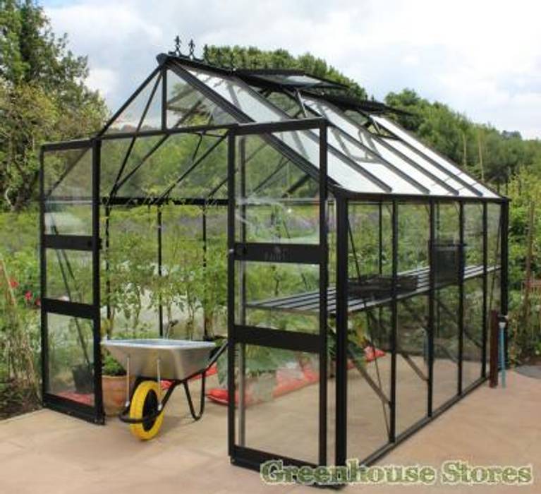 Eden Greenhouses homify Modern garden Aluminium/Zinc Greenhouses & pavilions